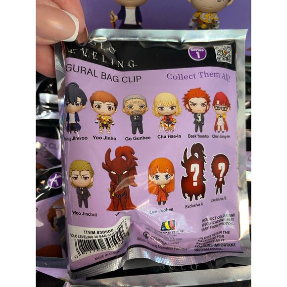 Solo Leveling 3D Figural Bag Clip Blind Bag - Picture 2 of 3